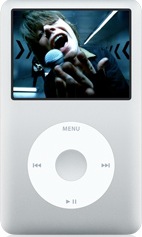 iPod classic silver