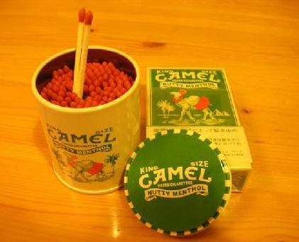 CAMELのマッチ缶 | 至福の時間